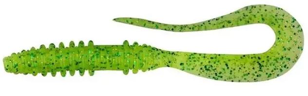 Gumová nástraha Keitech Mad Wag Mini 2,5" 6,3cm Lime Chartreuse #424 (12ks)
