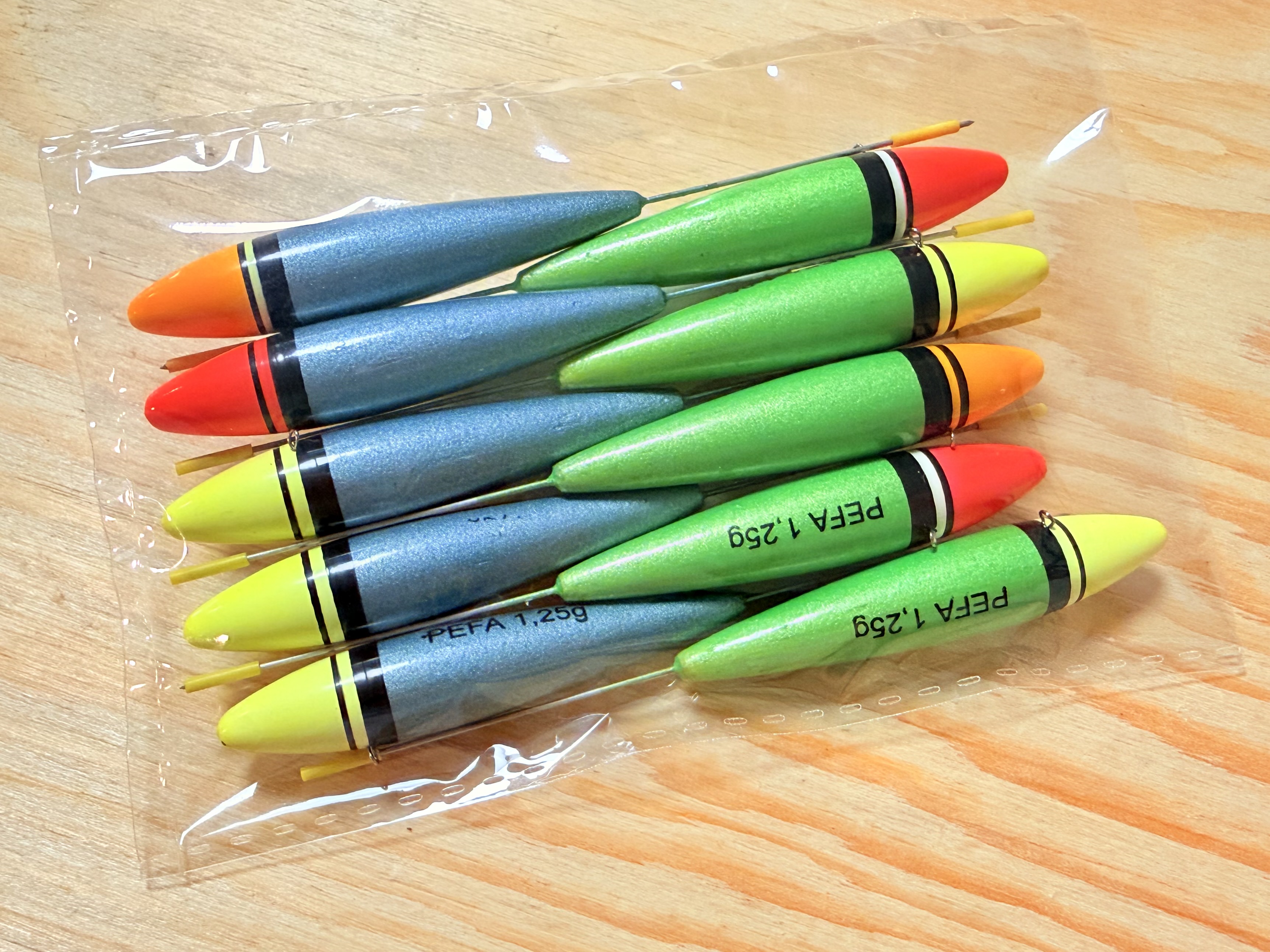 SADA BALSOVÝCH SPLÁVKŮ PEFA / 1,25g / 10ks