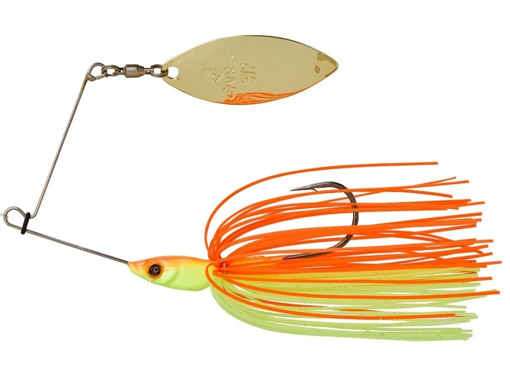 Nástraha Gunki Spinnerbait Spinnaker / 7g / Orange Fluo Yellow