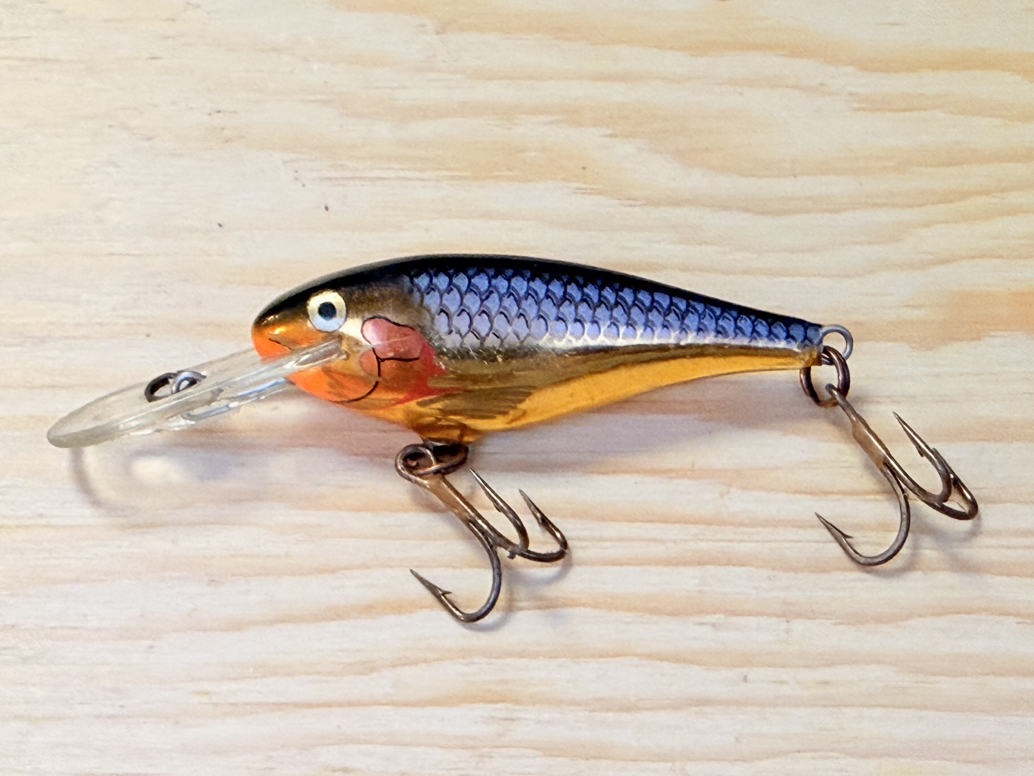 Wobler RAPALA Shad Rap Deep Runner 5 Gold - Ireland / 5cm / 6g 