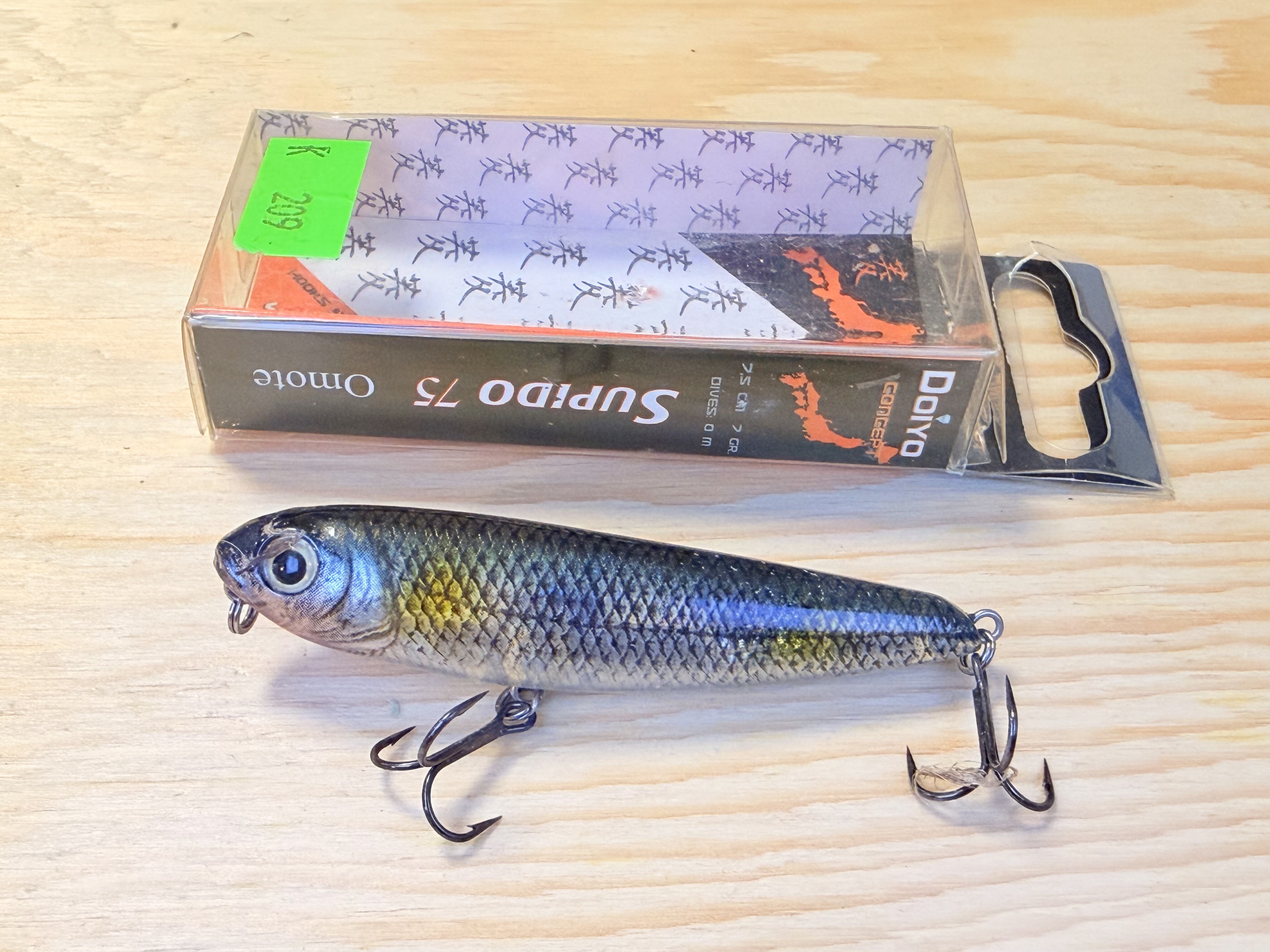 Iron Claw Wobler D Supido 75 SBL / 7,5cm / 7g