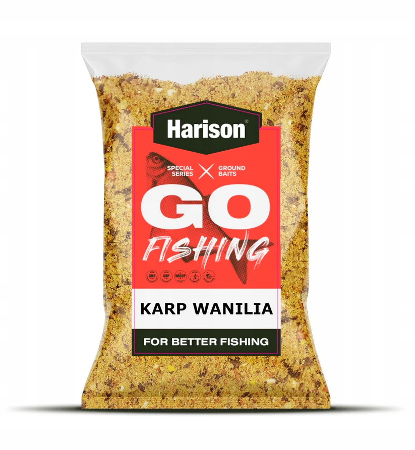 HARISON KRMÍTKOVÁ SMĚS GO-FISHING VANILKA 1 KG