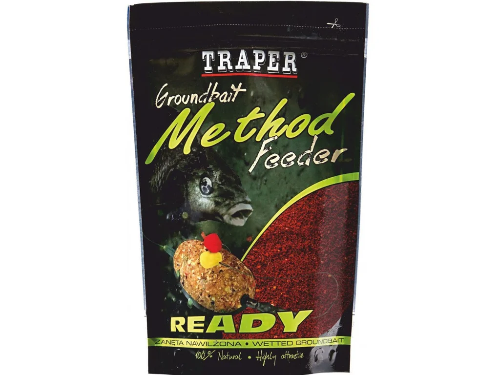 Traper Krmítková Směs Groundbait Method Feeder Ready Kryl - 750 g