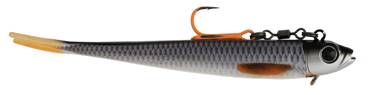 SMÁČEK MIKADO SAIRA WITH JIG VERTICAL 17CM / 45G / LIMITED BLEAK - 2KS