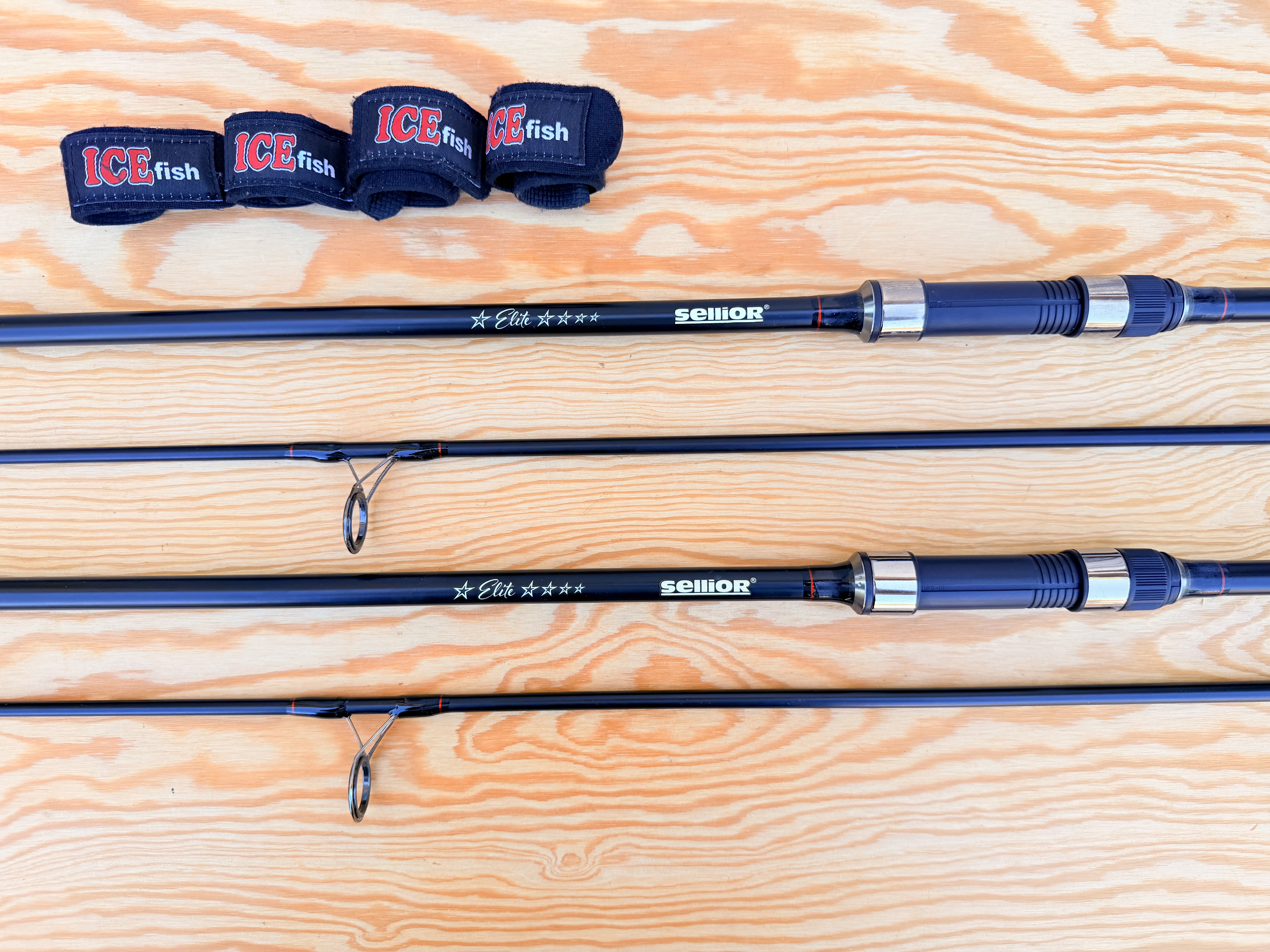 2 KAPROVÉ DVOUDÍLNÉ PRUTY SELLIOR ELITE / 3,60 m / 3,0 lb