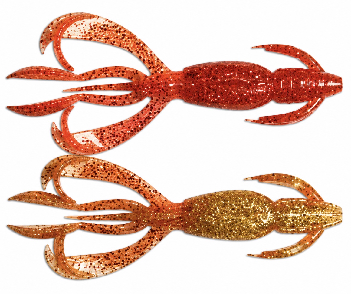 Gumová nástraha Keitech Crazy Flapper / 2,8" / 7,1cm / 3,4g / LT Red Gold / 8ks