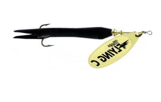 Rotační třpytka Mepps Aglia Flying 25 g Zlatá - Černá