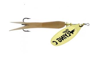 Rotační třpytka Mepps Aglia Flying 25 g Zlatá - Nature