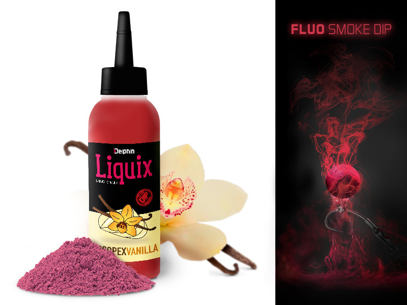 Delphin Fluo dip D SNAX LiquiX / Scopex - Vanilka