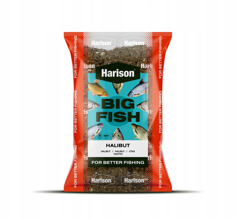 HARISON KRMÍTKOVÁ SMĚS BIG FISH PELLET HALIBUT 5 KG