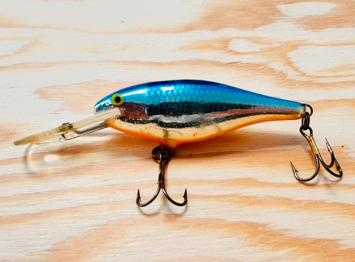 WOBLER RAPALA SHAD RAP DEEP RUNNER SR 7 SB IRELAND / 7cm / 8g 