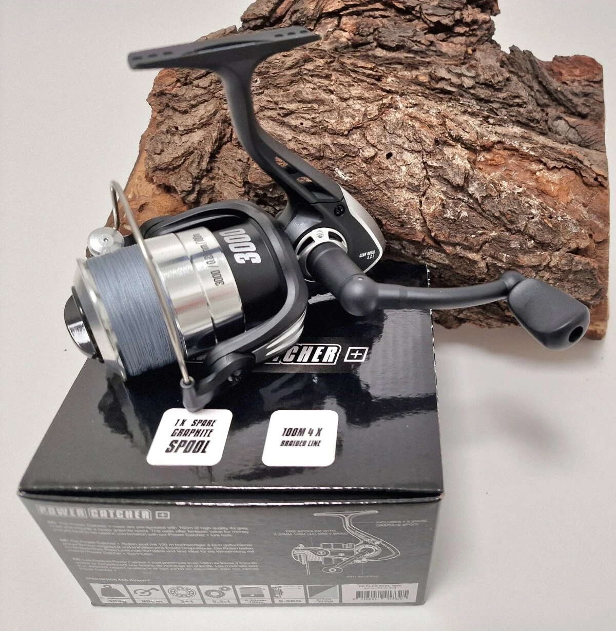 NAVIJÁK SPRO POWER CATCHER 3000 + PLETENÁ ŠŇŮRA