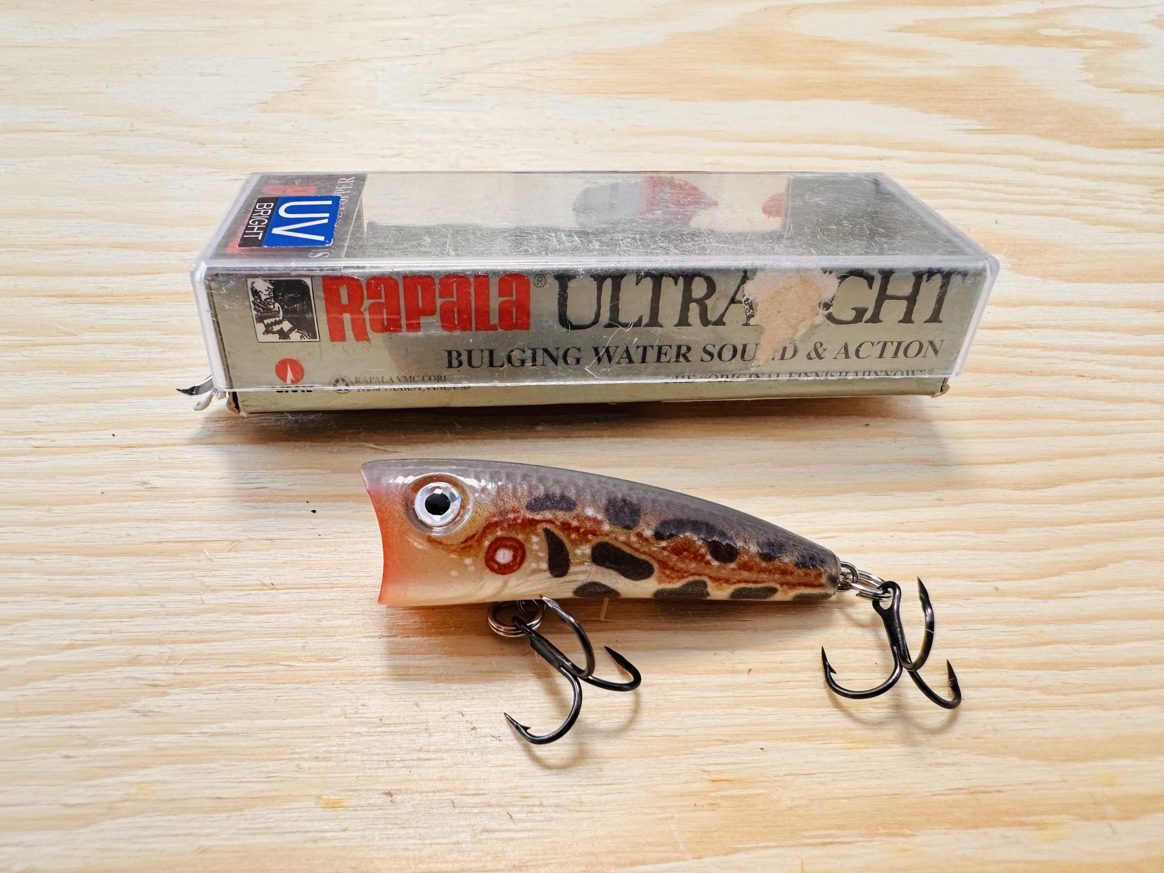 WOBLER RAPALA ULTRA LIGHT POP 04 / 4 cm / 3 g