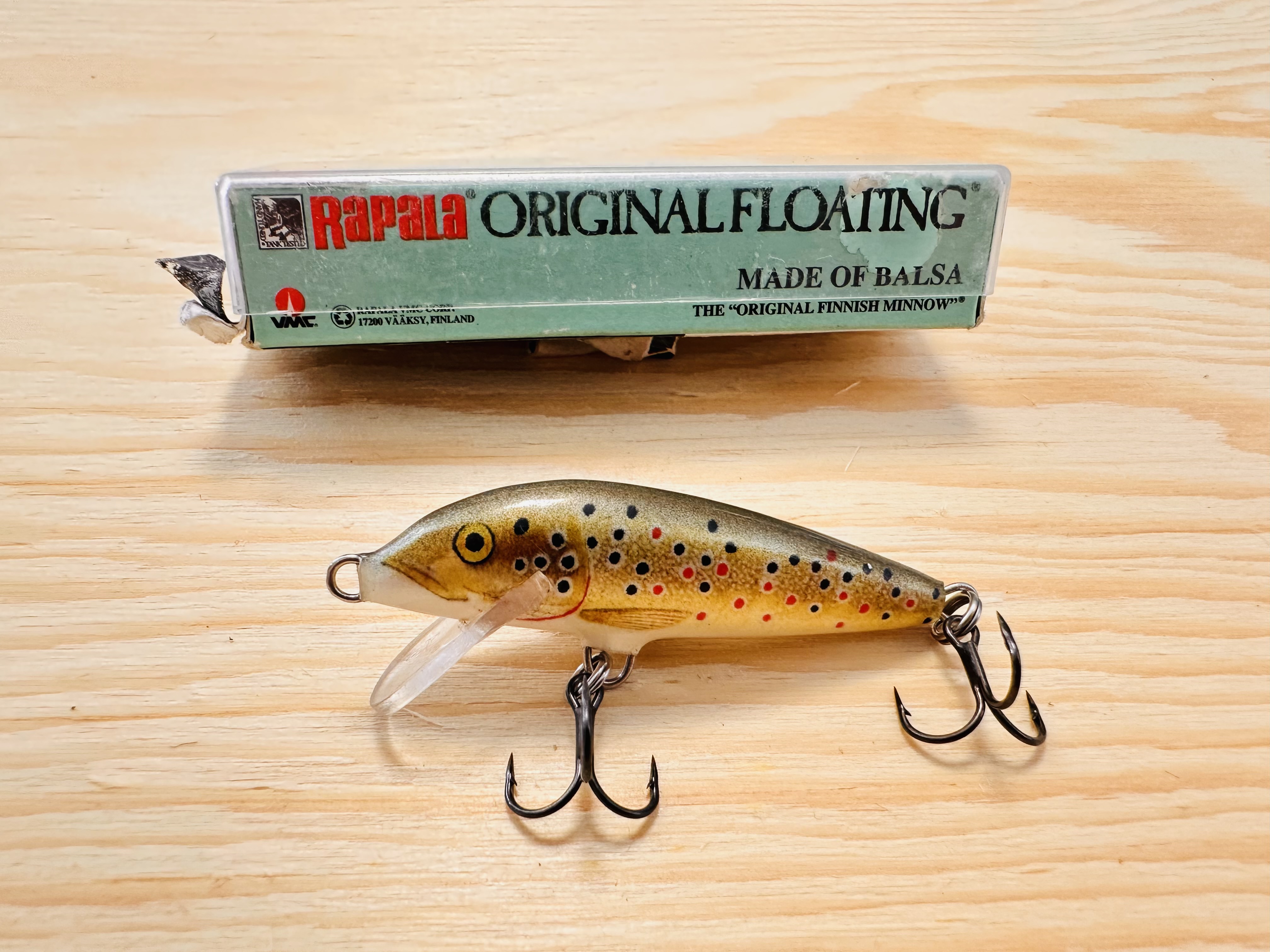 WOBLER RAPALA ORIGINAL FLOATING 05 TR / 5 cm / 3 g 