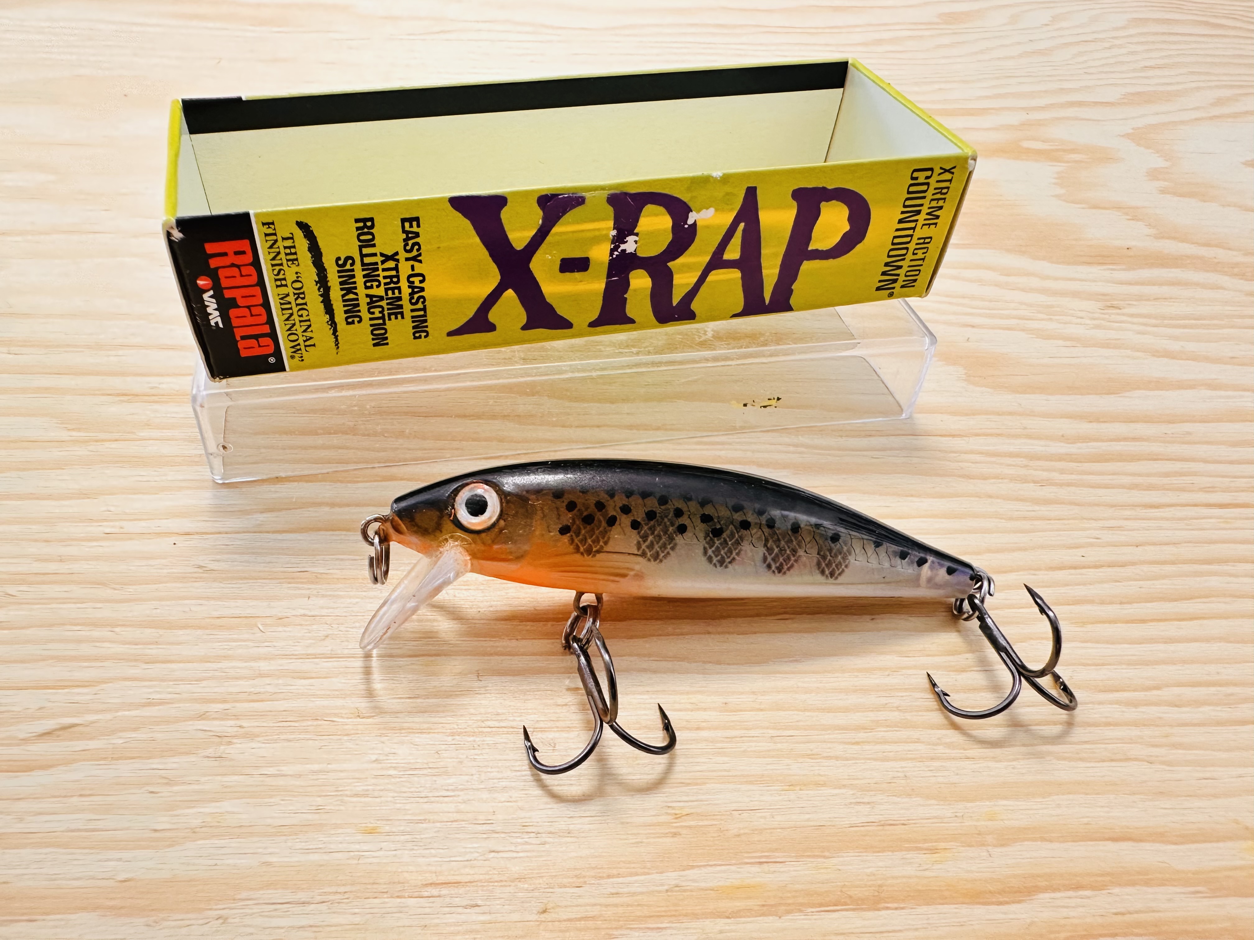 WOBLER RAPALA X-RAP COUNTDOWN XRCD07 MD / 7 cm / 10 g