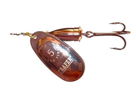 Rotační třpytka Traper Vibra / Vel.5 / 13 g / barva 1 - Silver