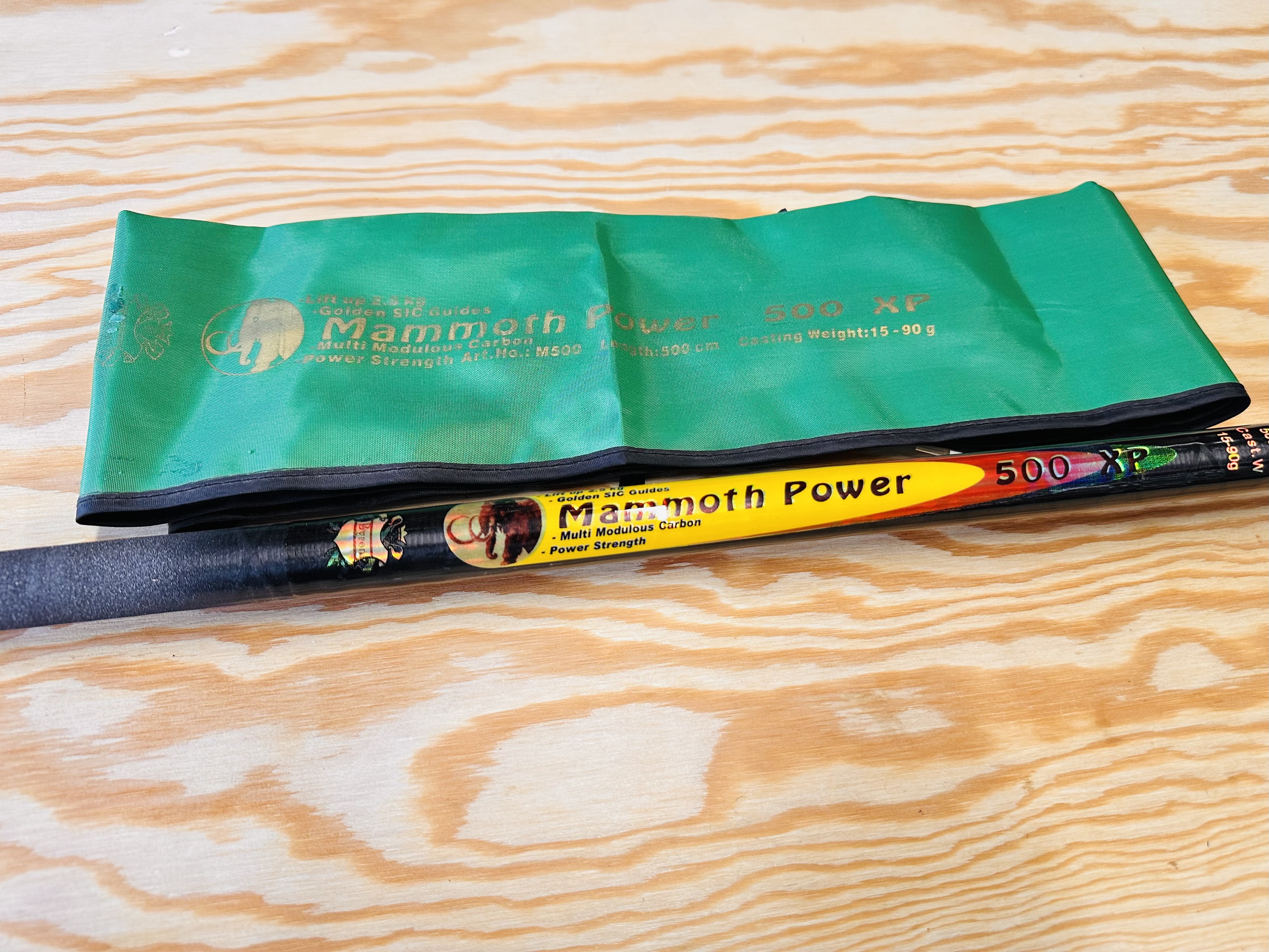 PRUT NA VYVĚŠENOU BYRON MAMMOTH POWER 500 / 5,0 m / 15-90 g 