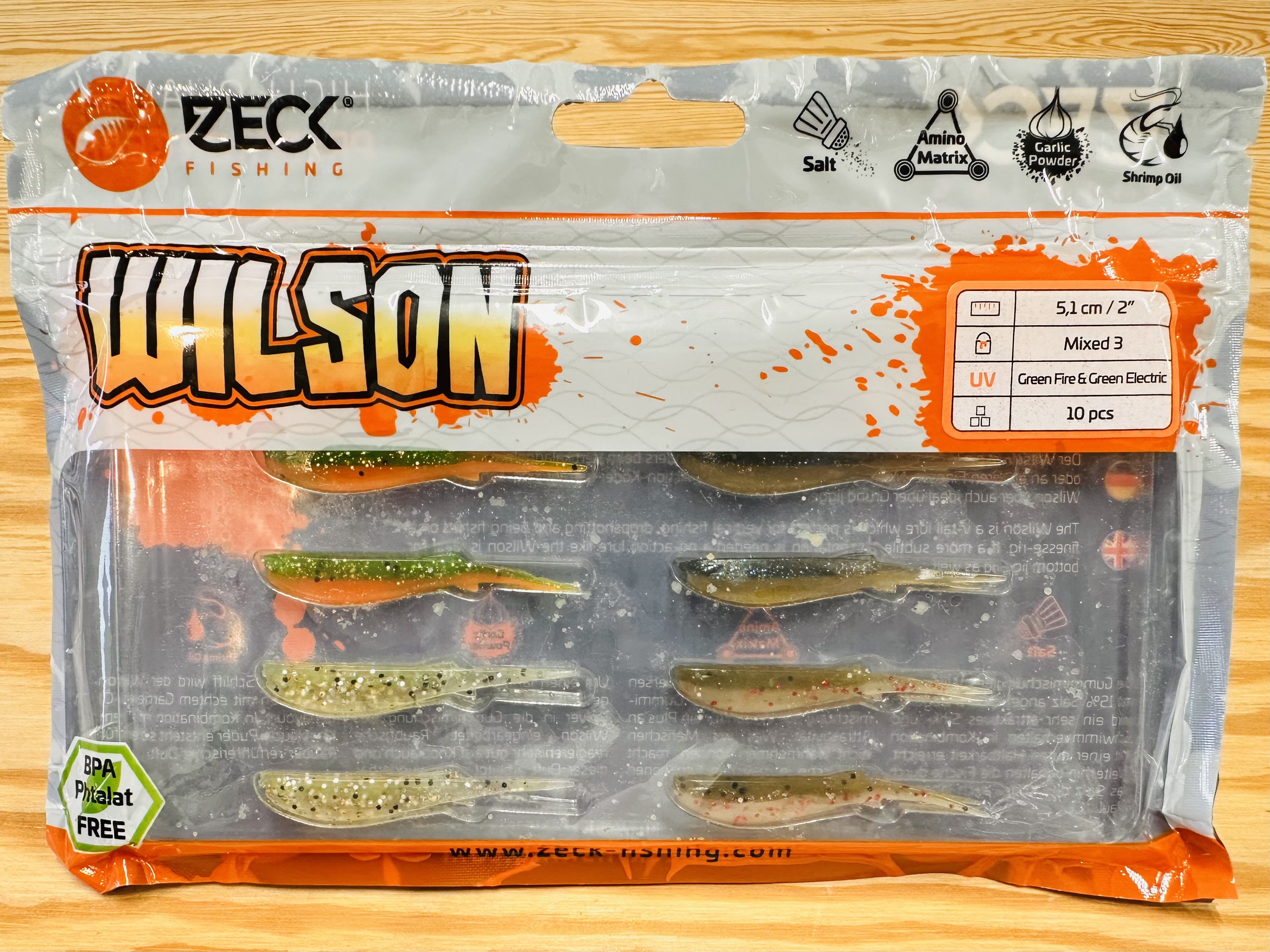 ZECK GUMOVÉ NÁSTRAHY WILSON 2" / MIXED 3 / 5,1 cm / 10 ks