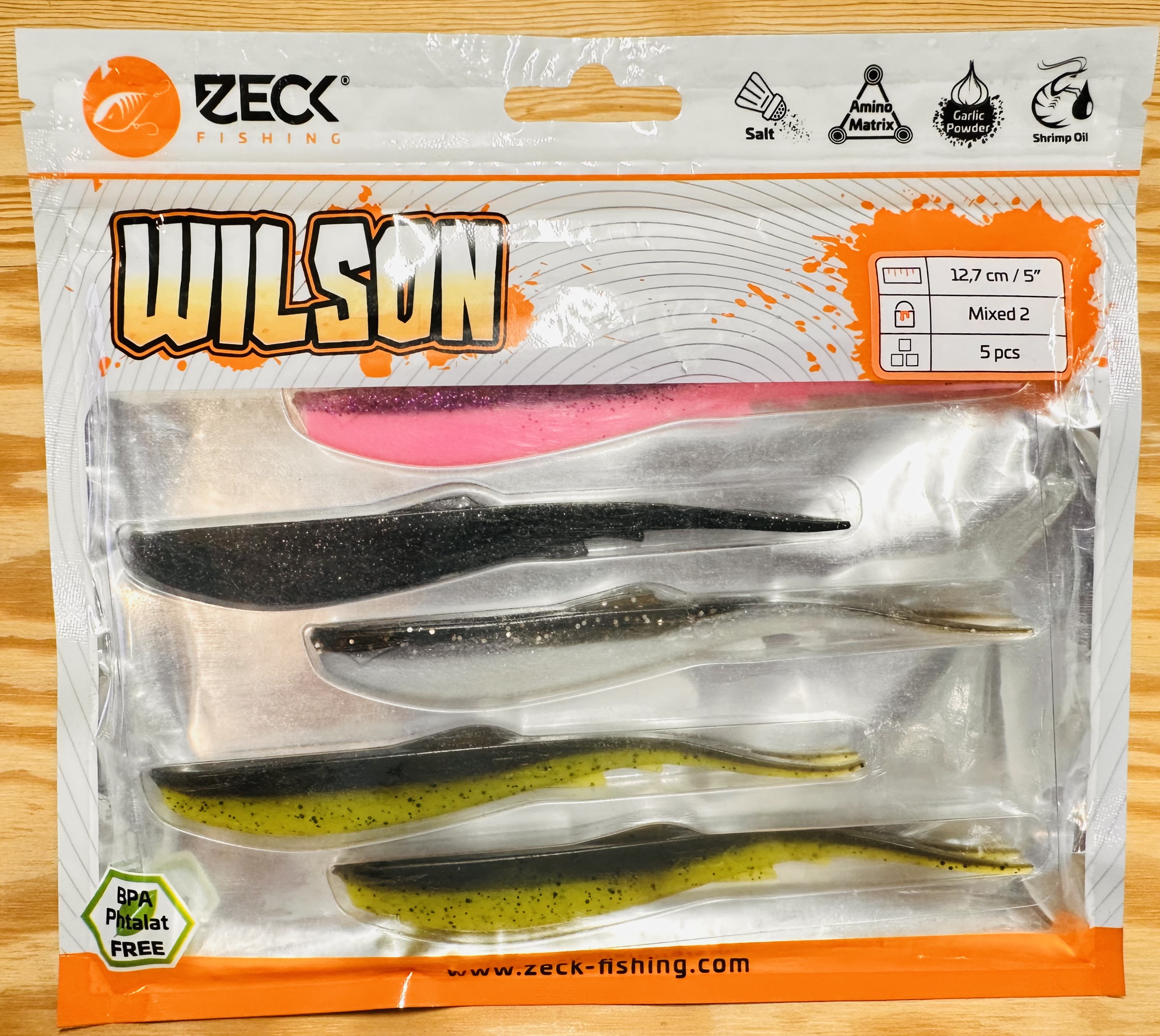 ZECK GUMOVÉ NÁSTRAHY WILSON 5" / MIXED 2 / 12,7 cm / 5 ks