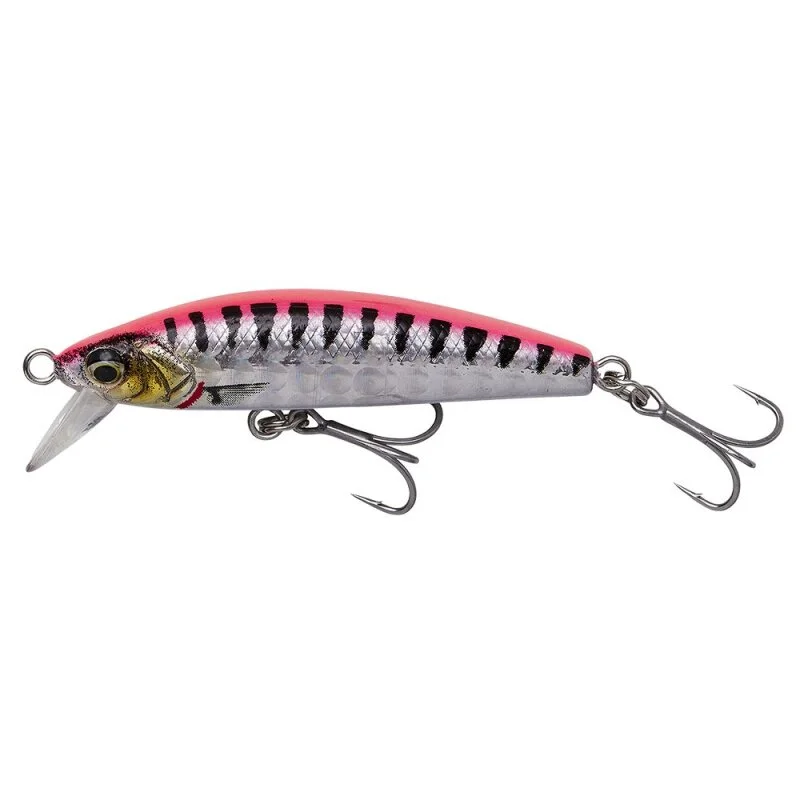 WOBLER SAVAGE GEAR GRAVITY MINNOW FLOATING - PINK BARRACUDA / 5 cm / 3,1 g  