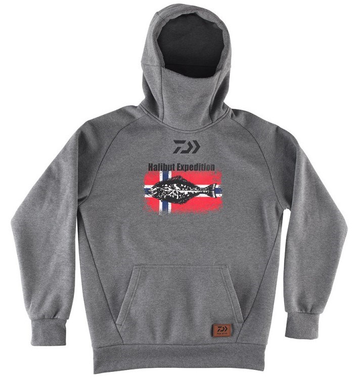 Daiwa Mikina D-Vec Snood Hoodie Halibut Expedition / Velikost M 