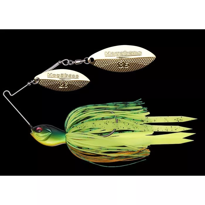 NÁSTRAHA TŘPYTKA MEGABASS SPINNERBAIT SV-3 HOT TIGER 10,5 G 