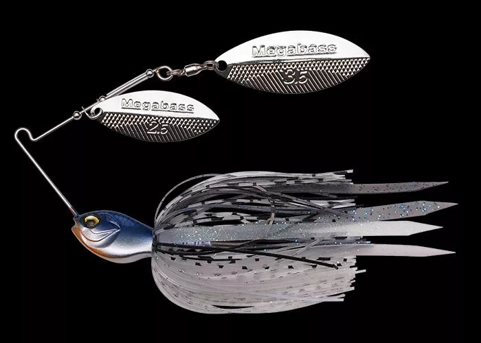 NÁSTRAHA TŘPYTKA MEGABASS SPINNERBAIT SV-3 HASU 18 G 