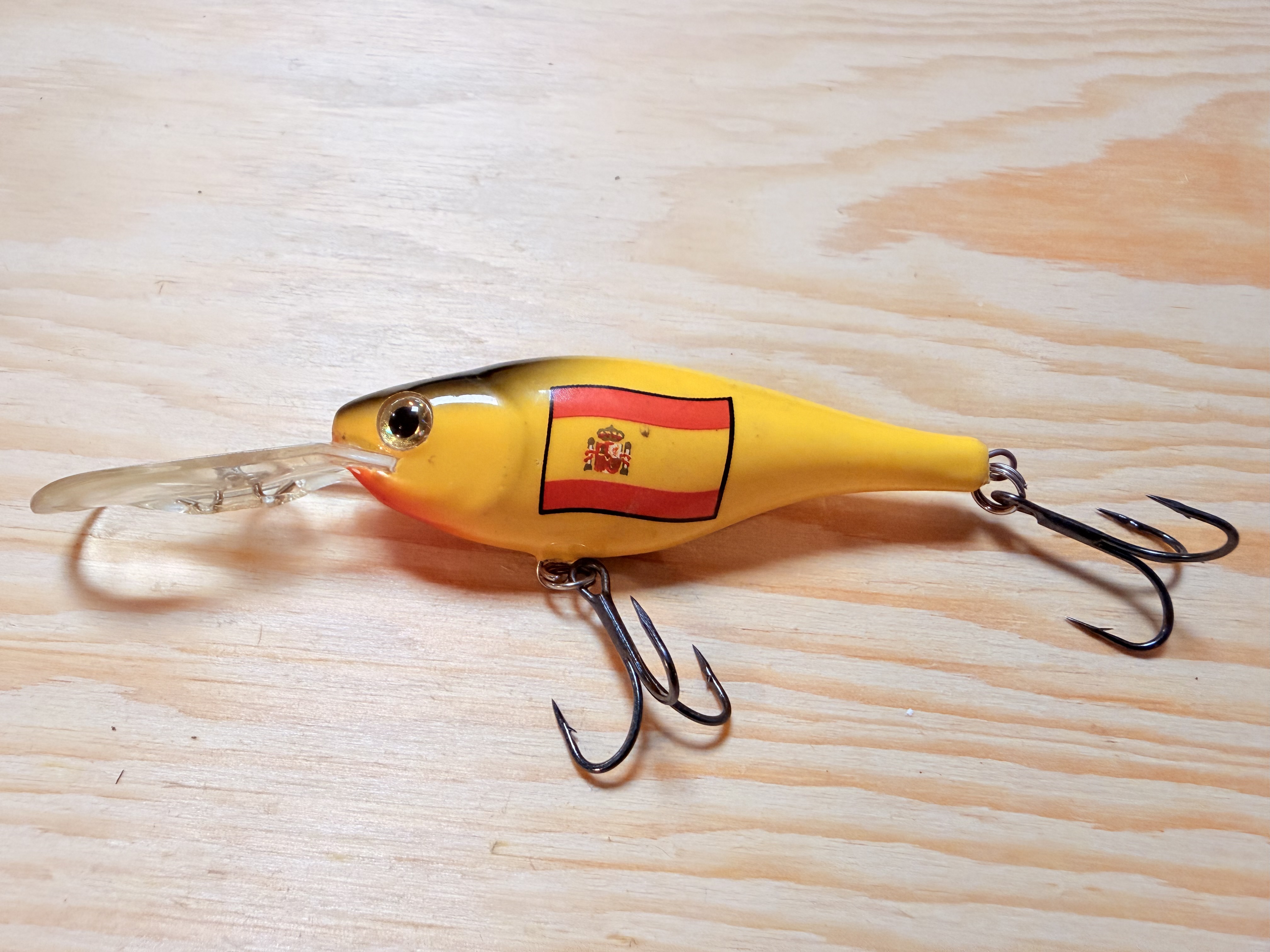 Wobler RAPALA Shad Rap RS - Spain 7 cm / 12 g
