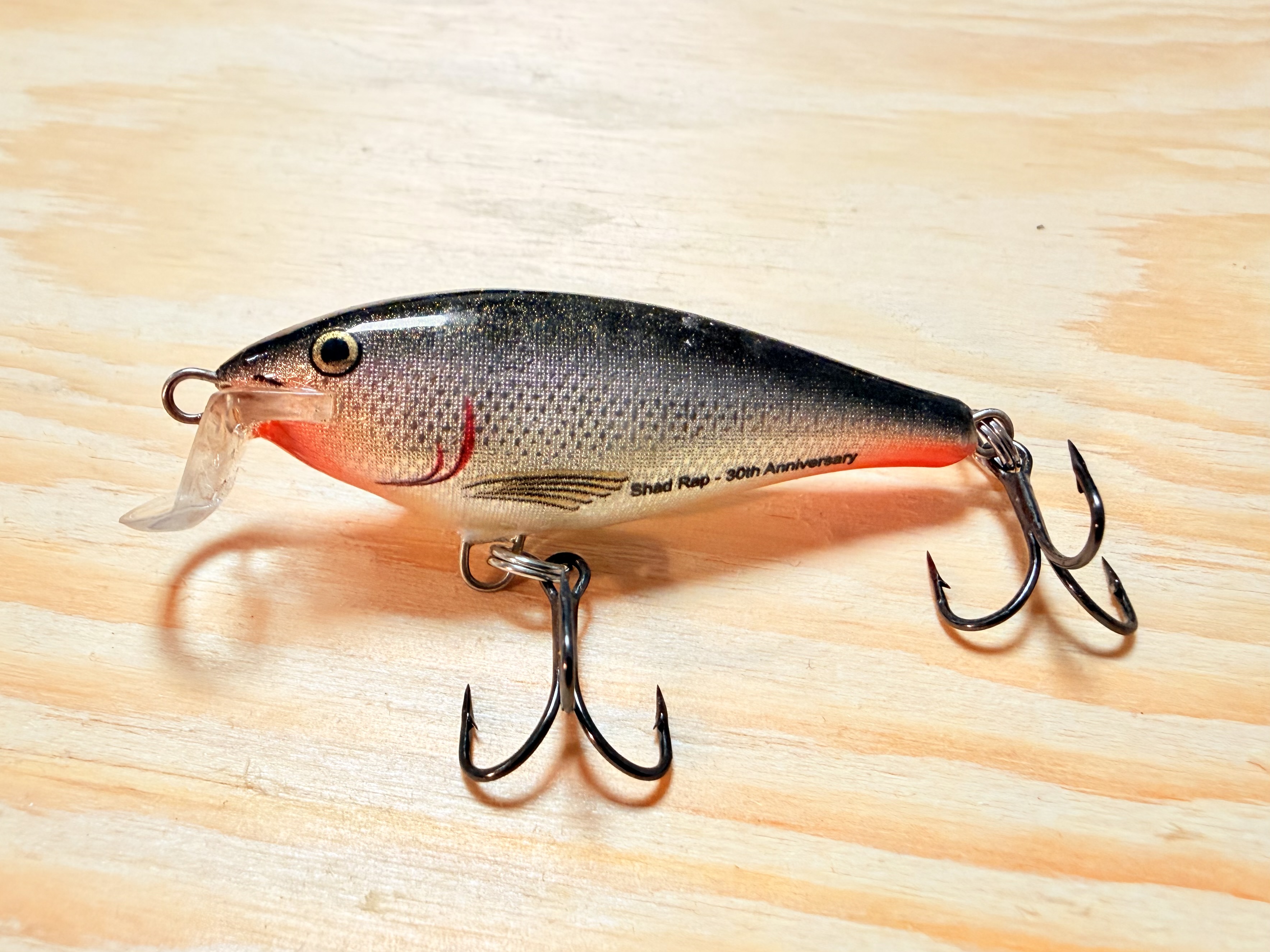 Wobler RAPALA Shallow Shad Rap SSR05 - S / 5 cm / 5 g