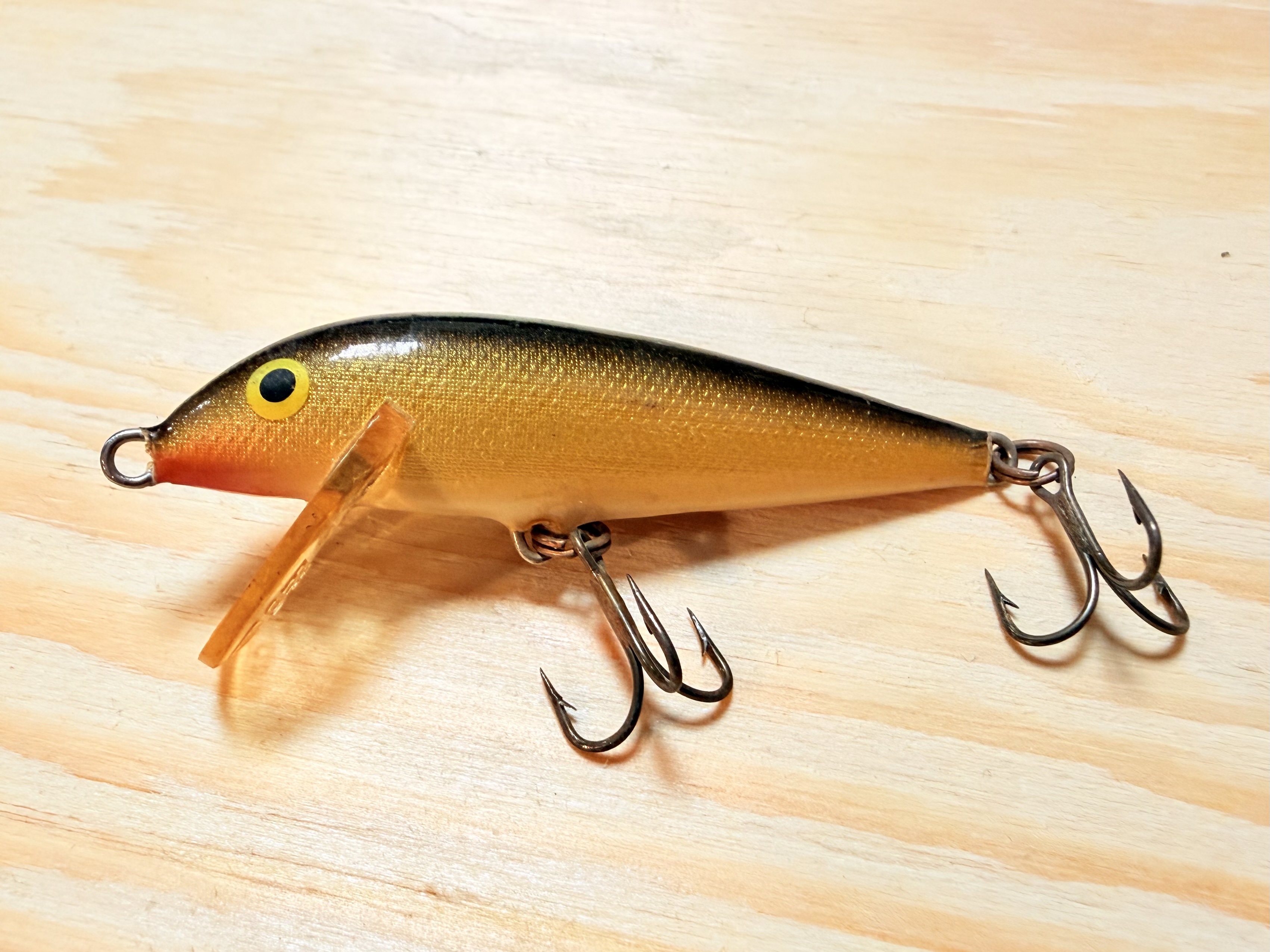 Wobler RAPALA Countdown CD07 - G / 7 cm / 5 g