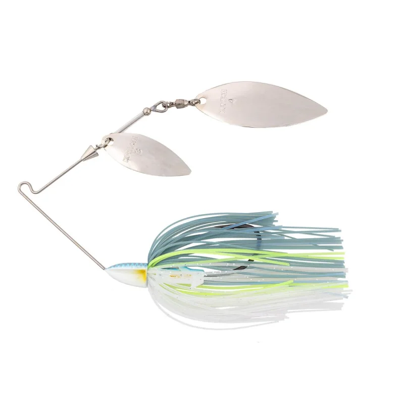 NÁSTRAHA TŘPYTKA KEITECH TEE BONE SPINNERBAIT DOUBLE WILLOW - SEXY SHAD / 10,5 G 