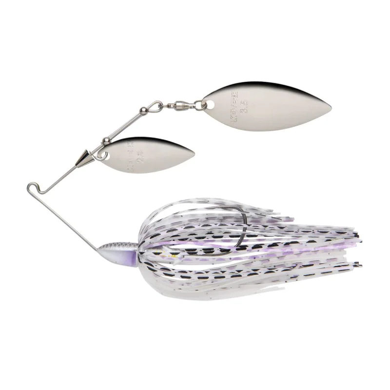 NÁSTRAHA TŘPYTKA KEITECH BABY TEE BONE SPINNERBAIT DOUBLE WILLOW - PURPLE PEARL SHAD / 14 G 