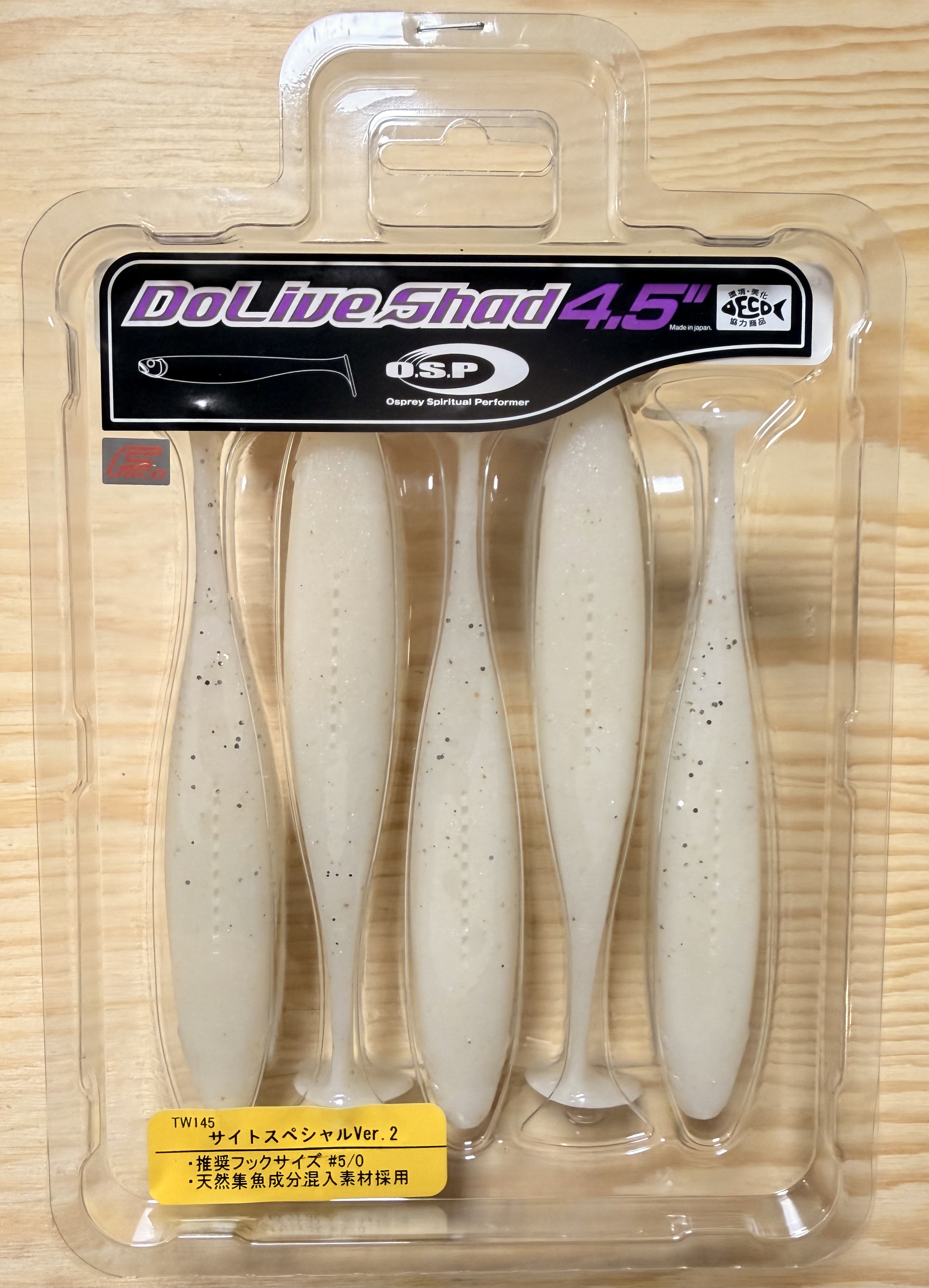 Gumové nástrahy O.S.P Do Live Shad 4,5" 11,5cm / (5ks) / TW 145 Site Special Ver.2