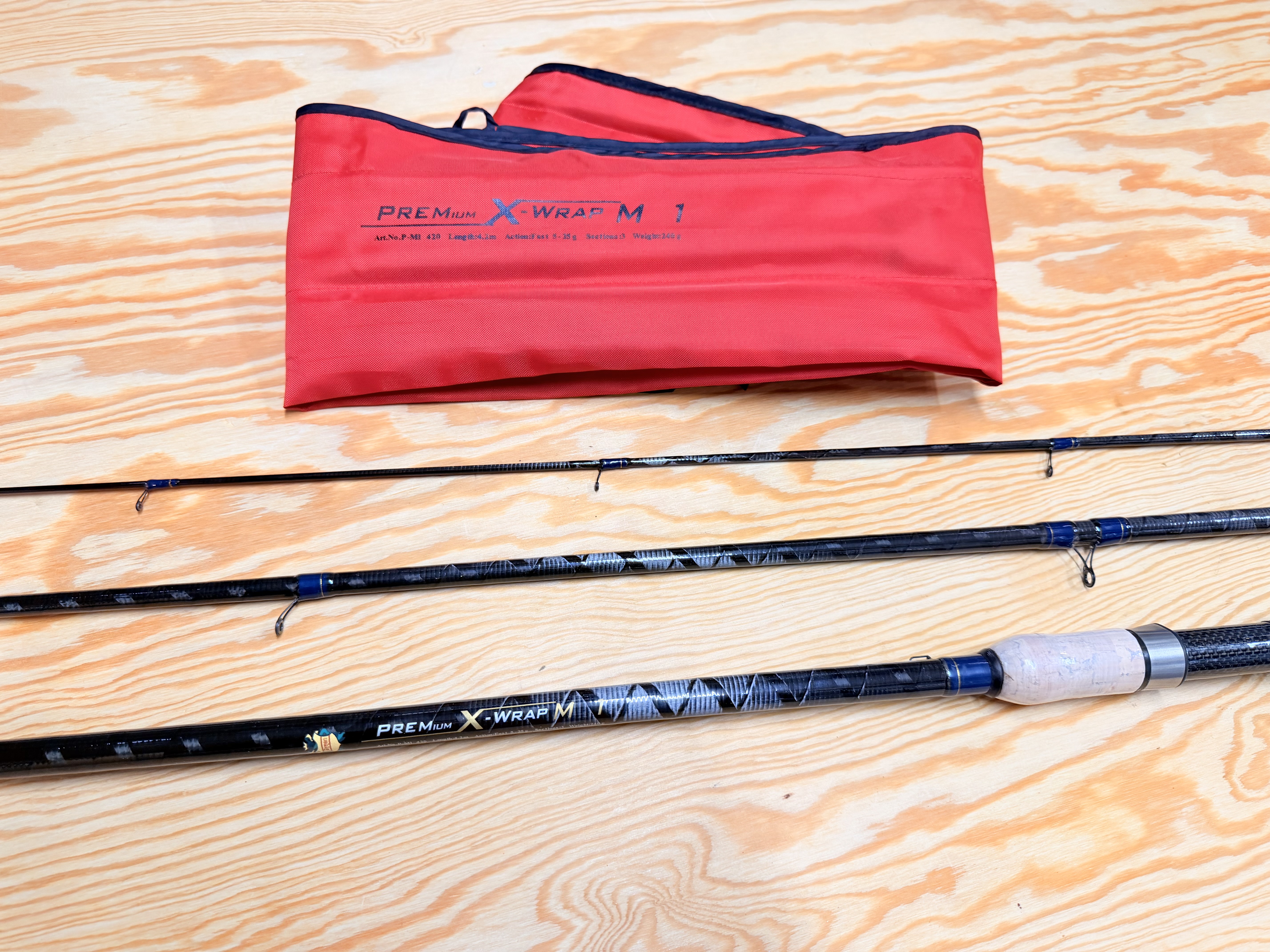 MATCHOVÝ PRUT BYRON PREMIUM X-WRAP M 1 MATCH / 4,2 m / 5-25 g 