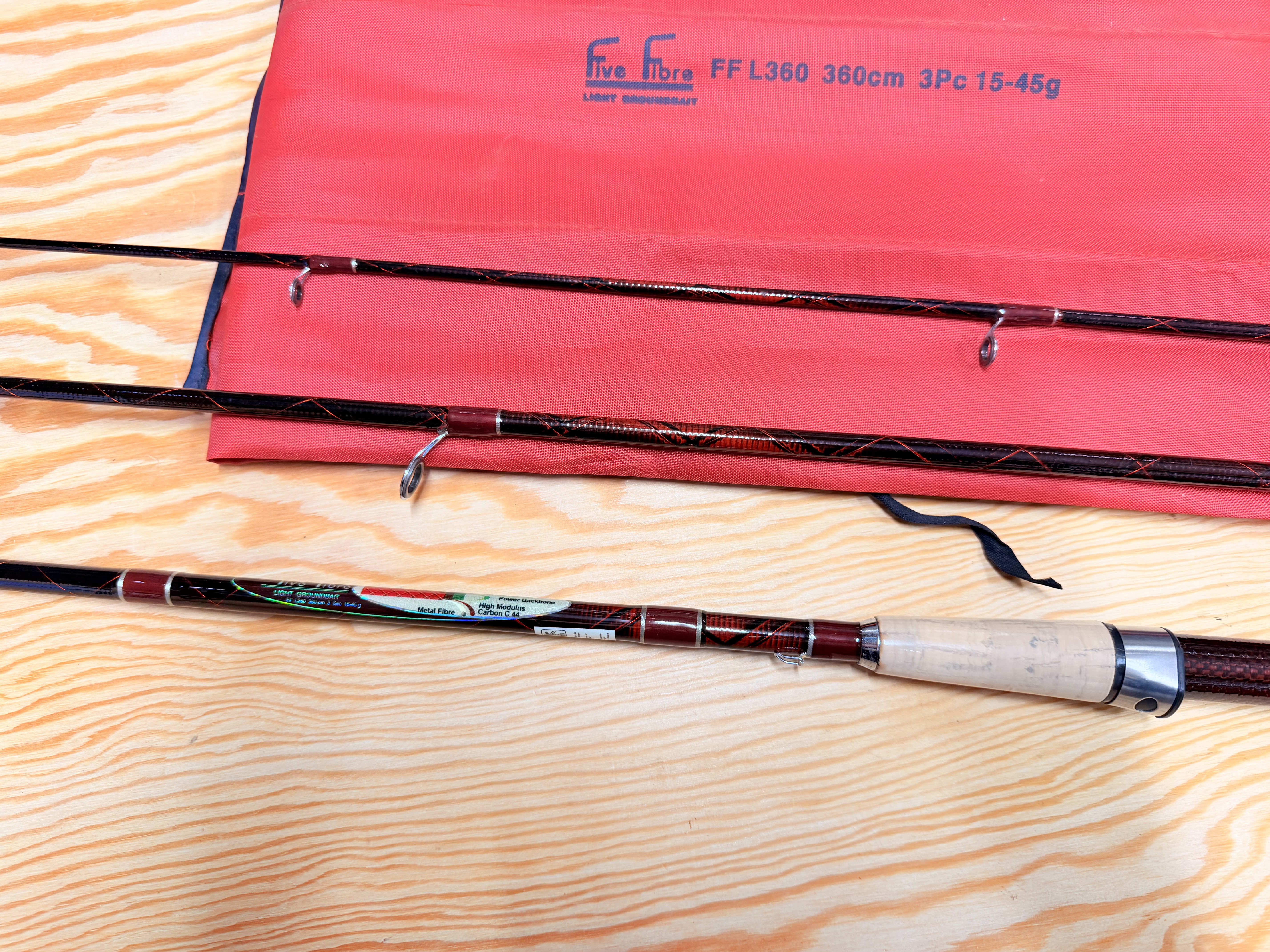PRUT BYRON FIVE FIBER / 3,6 m / 15-45 g 