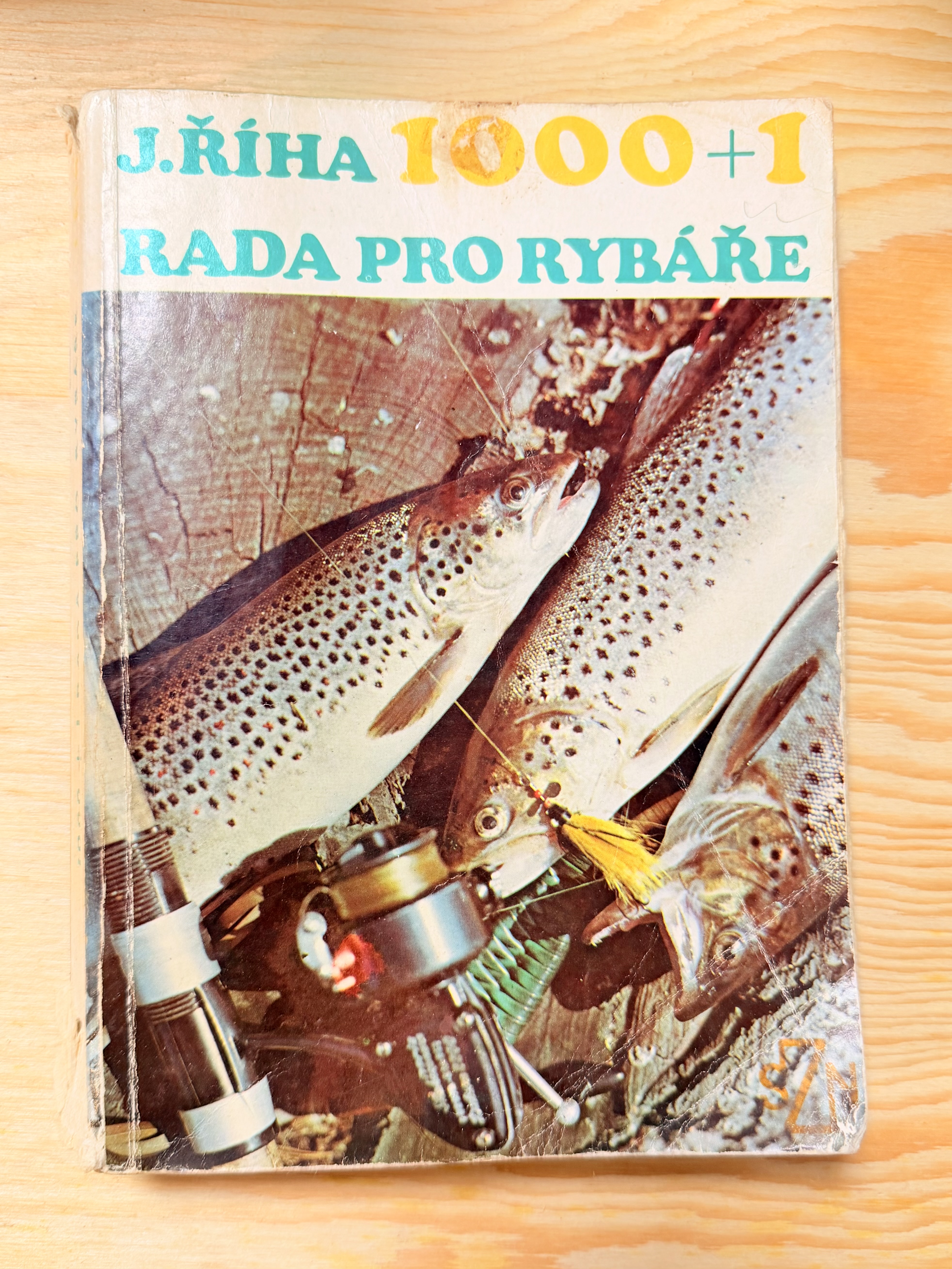 KNIHA 1000+1 RADA PRO RYBÁŘE / J. ŘÍHA