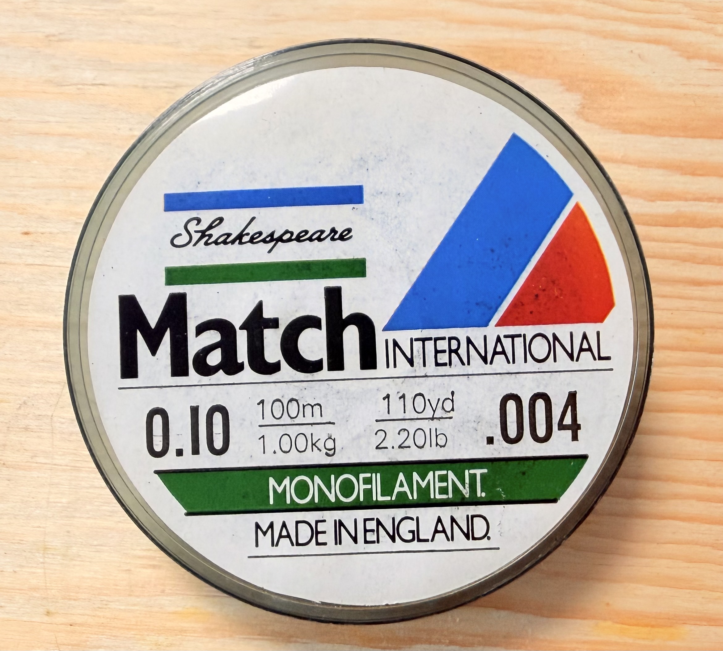 NOVÝ RETRO VLASEC SHAKESPEARE MATCH / 0,10 mm / 100 m 