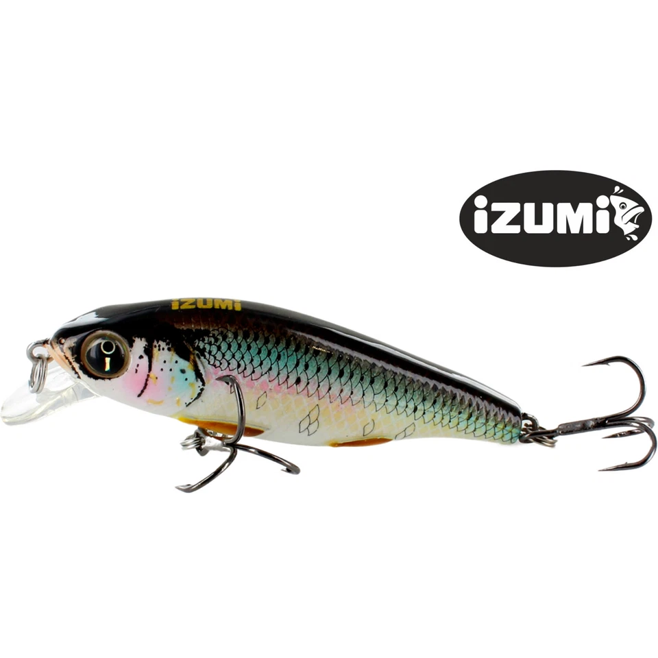 Wobler IZUMI Minnow 6,5 cm / 02 Black Shinner