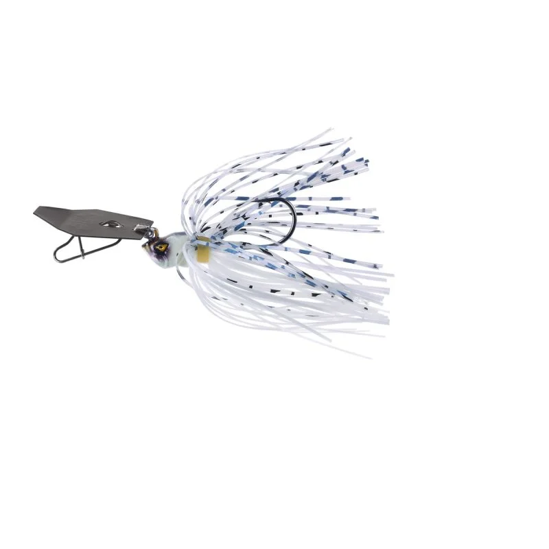 Chatterbait BALZER Shirasu Evil 3/0 - 5g - White Pearl