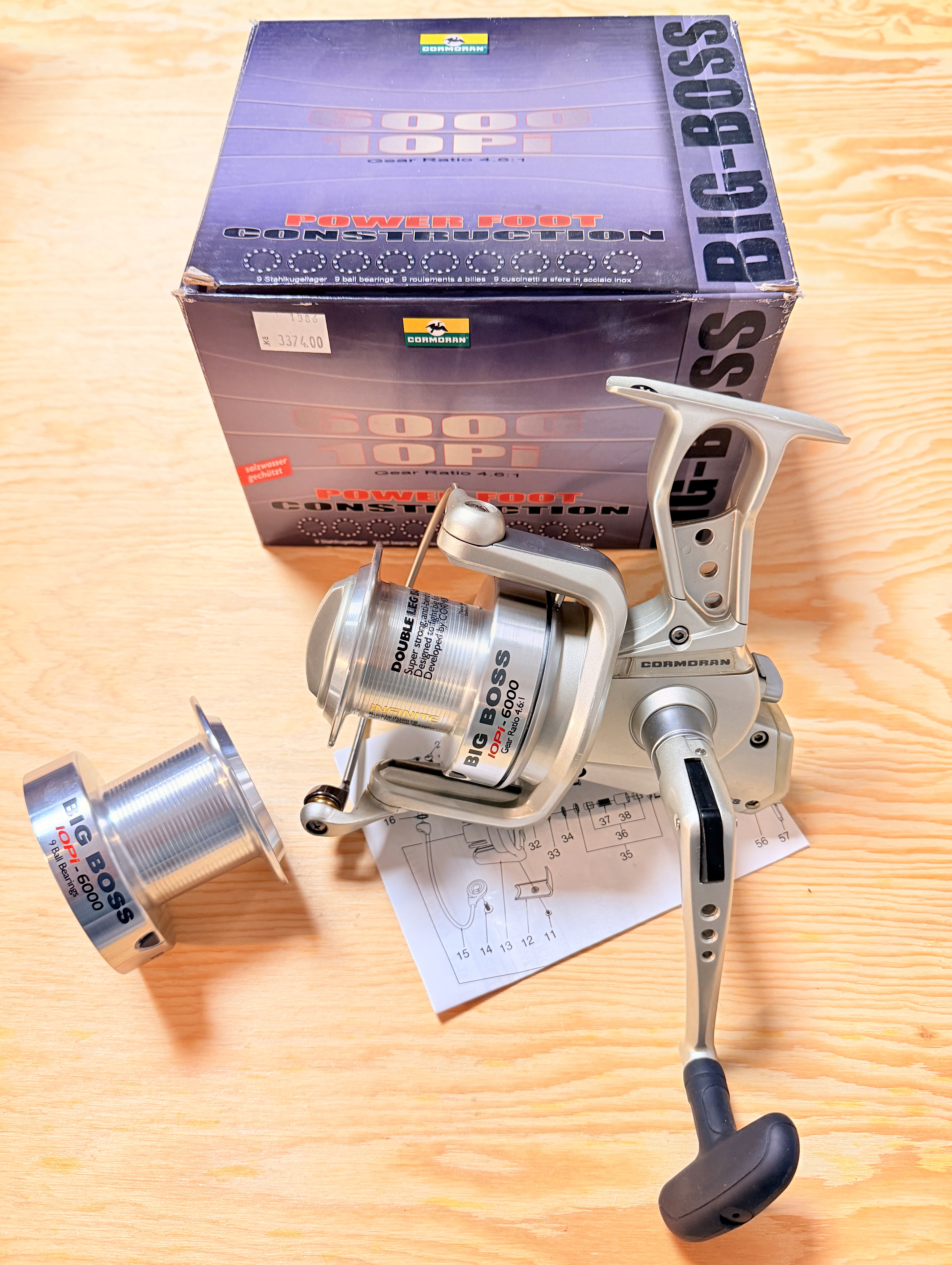 NAVIJÁK CORMORAN BIG BOSS 6000 - 10 Pi