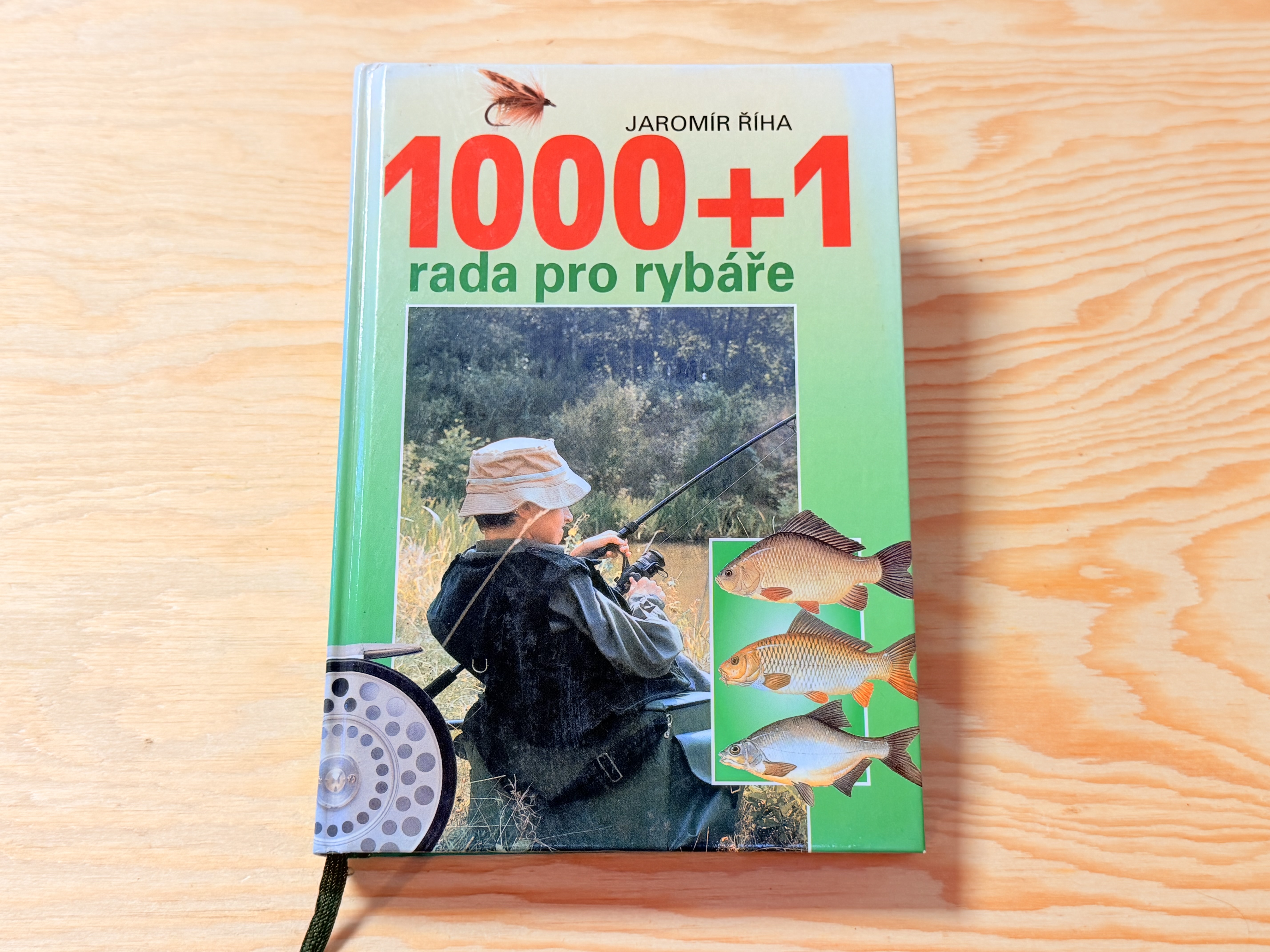 KNIHA 1000+1 RADA PRO RYBÁŘE / J. ŘÍHA