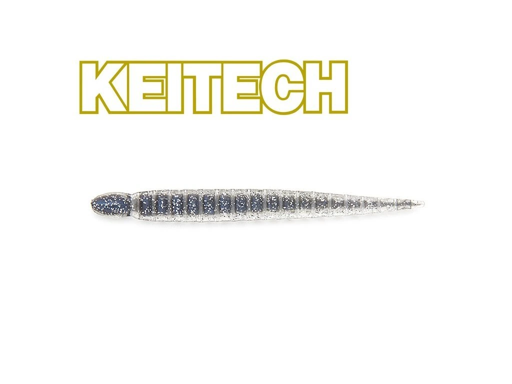 Gumová Nástraha Keitech Custom Leech 3'' 7,5cm Pro Blue Shiner 305 (10ks)