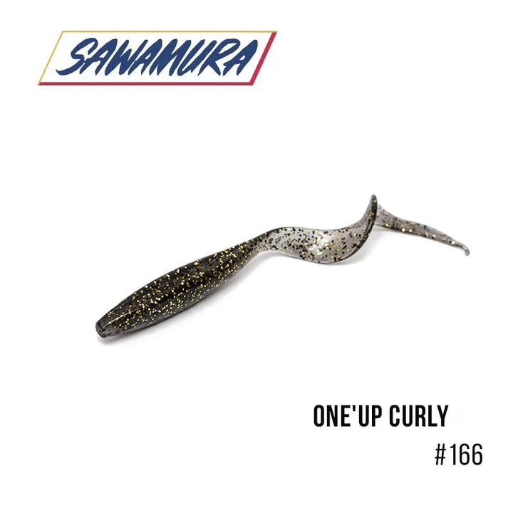 SAWAMURA  One'Up Curly 3,5" / 8,4 cm / 3,8 g / 6ks / #166