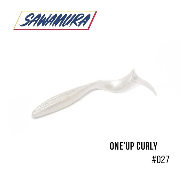 SAWAMURA  One'Up Curly 3,5" / 8,4 cm / 3,8 g / 6 ks / #027 