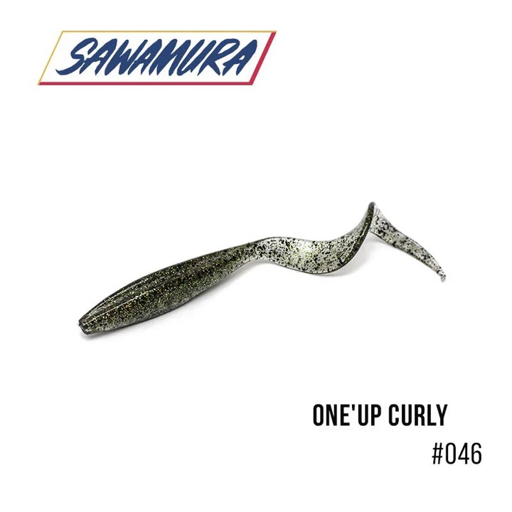 SAWAMURA  One'Up Curly 3,5" / 8,4 cm / 3,8 g / 6 ks / #046