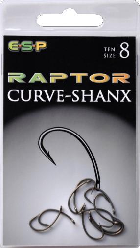 HÁČKY E-S-P RAPTOR CURVES SHANX vel. 9