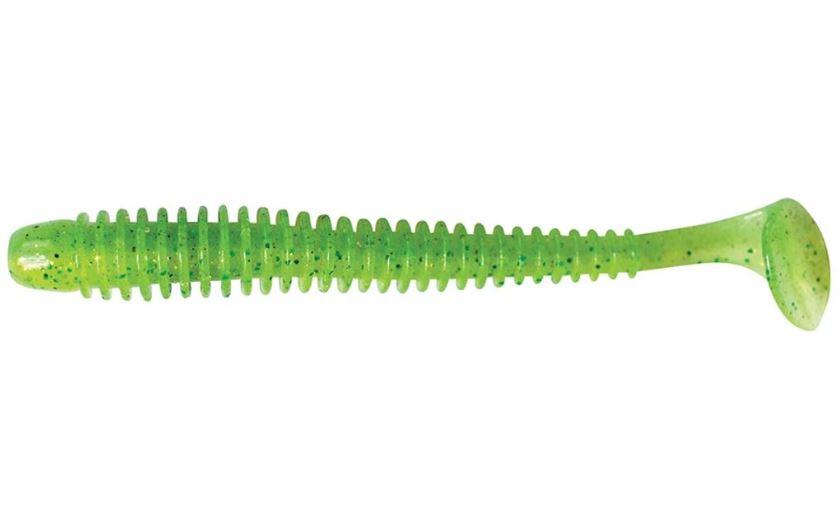 Keitech: Gumová nástraha Swing Impact 3,5" 8,9cm 3,2g Lime Chartreuse 8ks