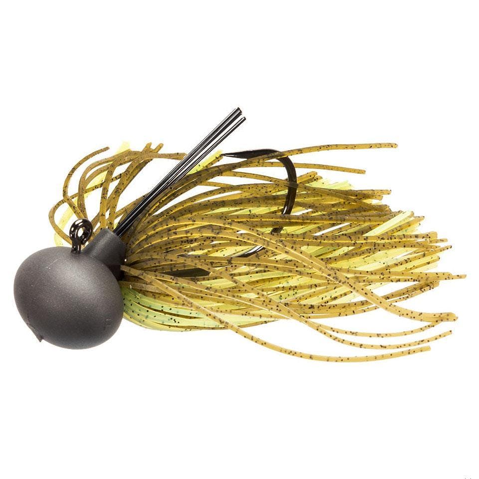 Keitech: Jig Tungsten Model 2 Football 2.0 11g Green Pumpkin Chartreuse