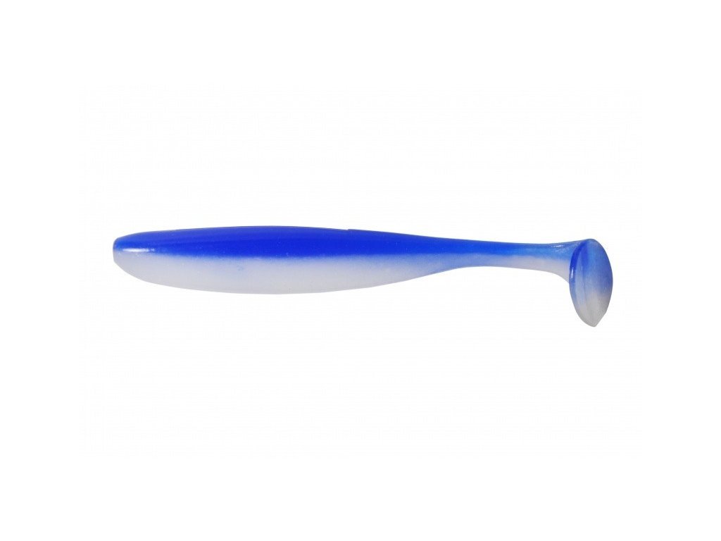Keitech: Gumová nástraha Easy Shiner 3" 7,6cm 2,2g Blue Milky White 10ks