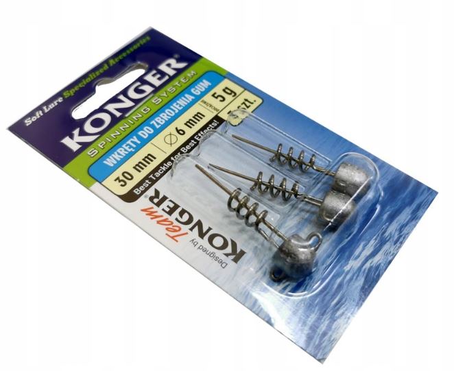 ŠROUBOVACÍ HLAVIČKA KONGER 5g / 30 mm / 6mm / 3 ks 